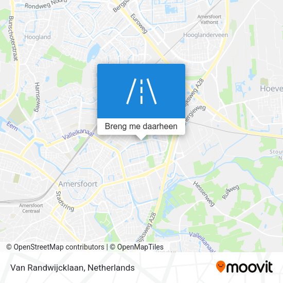 Van Randwijcklaan kaart