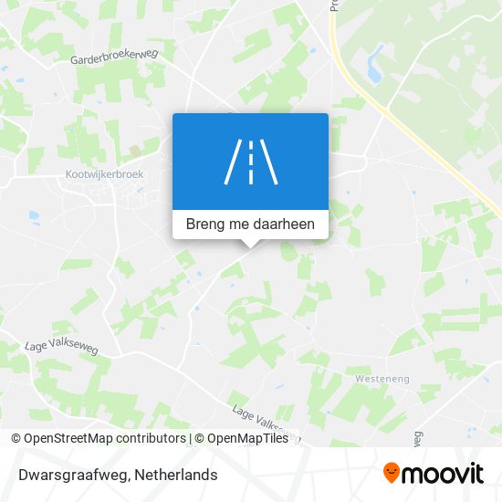 Dwarsgraafweg kaart