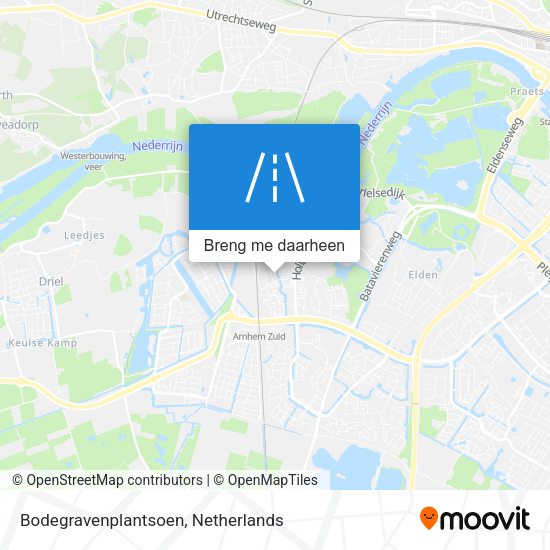 Bodegravenplantsoen kaart