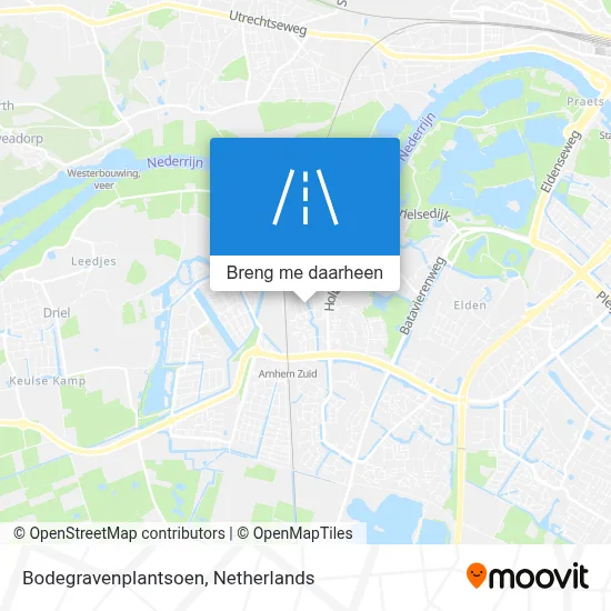 Bodegravenplantsoen kaart