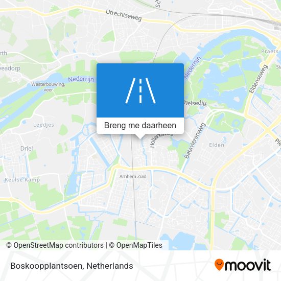 Boskoopplantsoen kaart