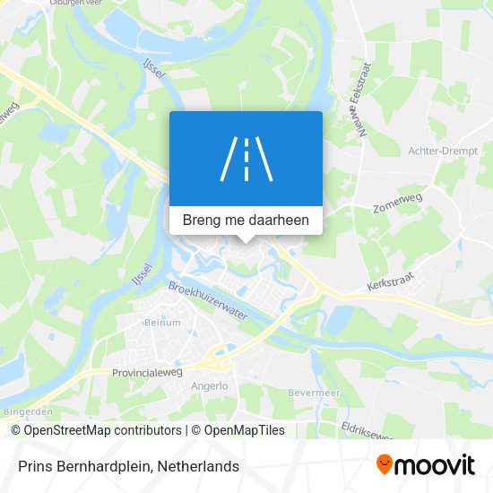 Prins Bernhardplein kaart