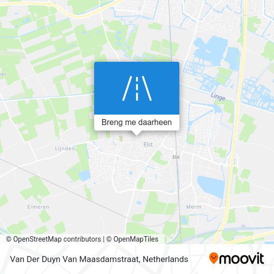 Van Der Duyn Van Maasdamstraat kaart