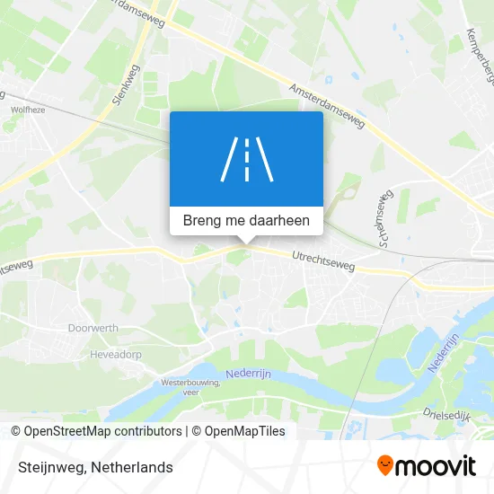Steijnweg kaart