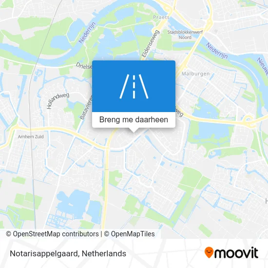 Notarisappelgaard kaart