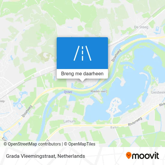 Grada Vleemingstraat kaart