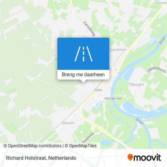 Richard Holstraat kaart