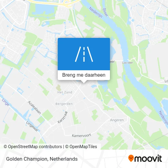 Golden Champion kaart