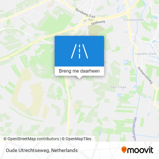 Oude Utrechtseweg kaart