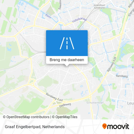 Graaf Engelbertpad kaart