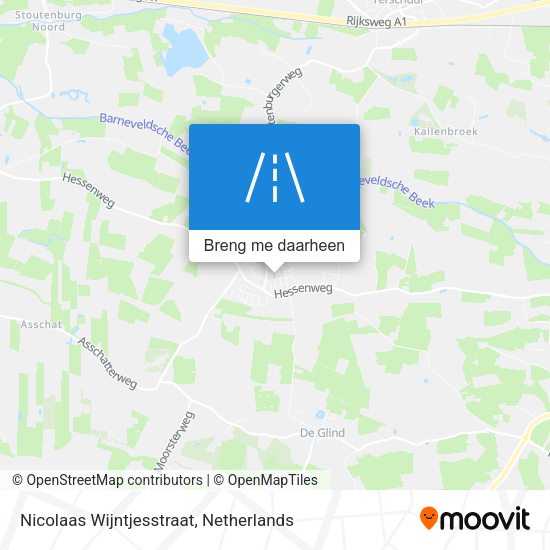 Nicolaas Wijntjesstraat kaart