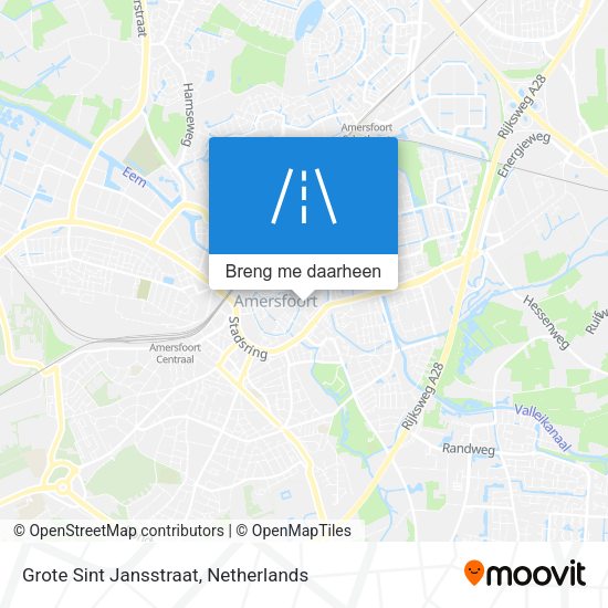 Grote Sint Jansstraat kaart