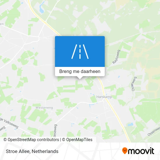 Stroe Allee kaart
