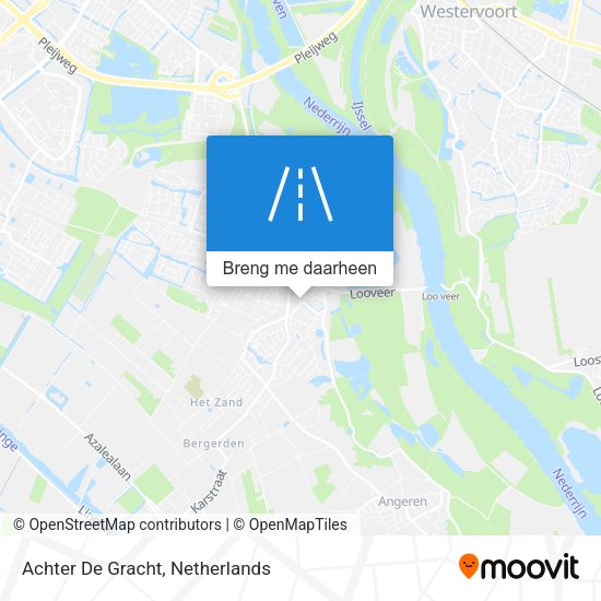 Achter De Gracht kaart