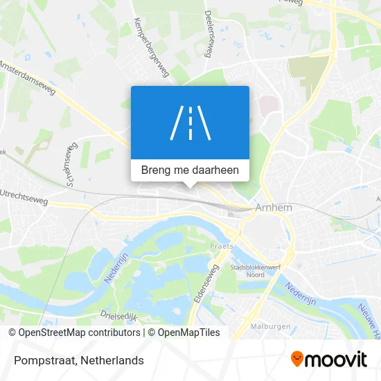 Pompstraat kaart