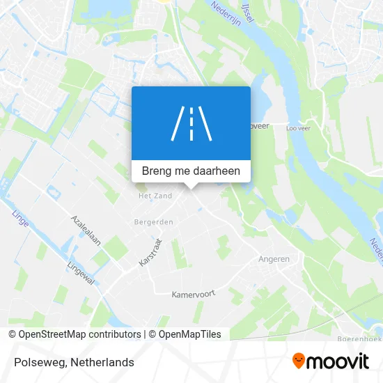 Polseweg kaart
