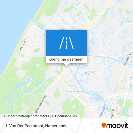 J. Van Der Perkstraat kaart