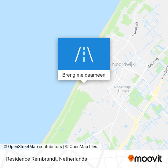 Residence Rembrandt kaart