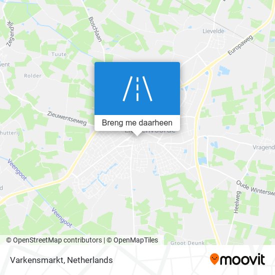 Varkensmarkt kaart