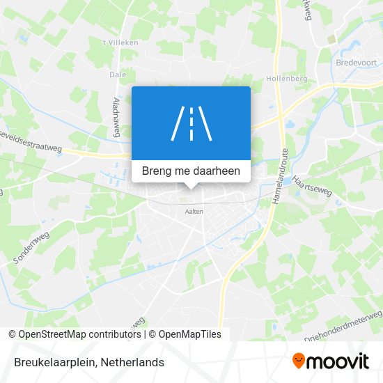 Breukelaarplein kaart