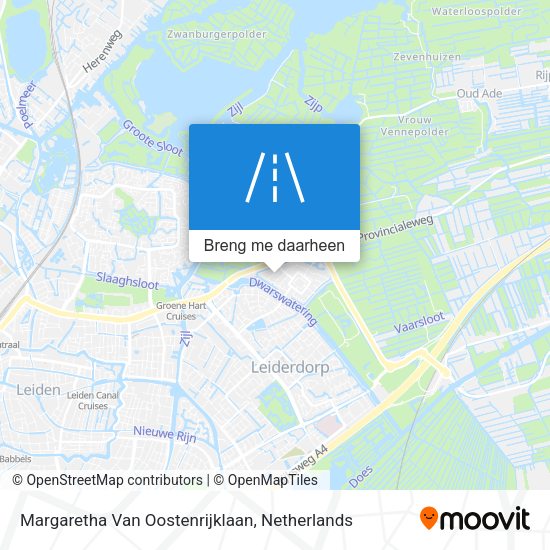 Margaretha Van Oostenrijklaan kaart