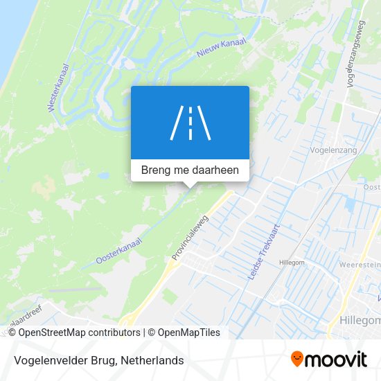 Vogelenvelder Brug kaart
