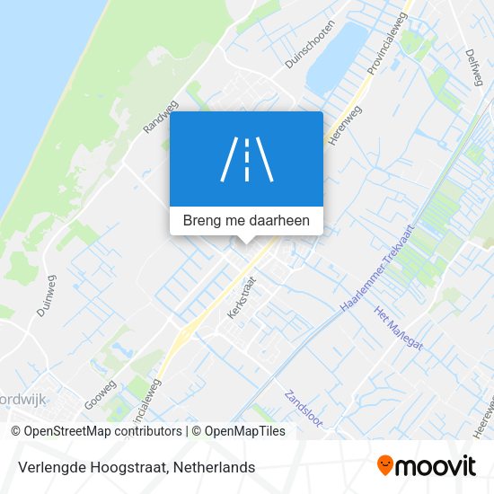 Verlengde Hoogstraat kaart