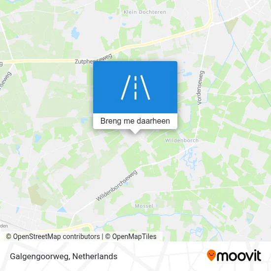 Galgengoorweg kaart