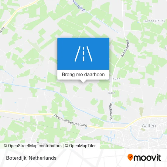 Boterdijk kaart