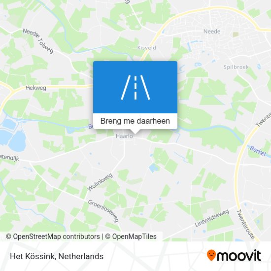 Het Kössink kaart