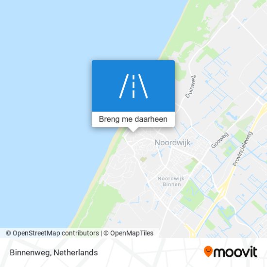 Binnenweg kaart