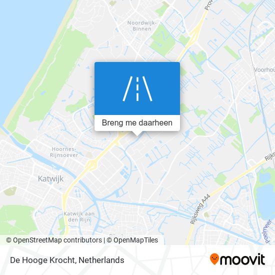 De Hooge Krocht kaart