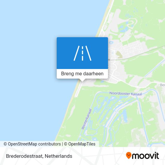 Brederodestraat kaart