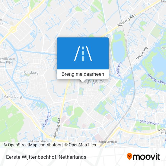 Eerste Wijttenbachhof kaart