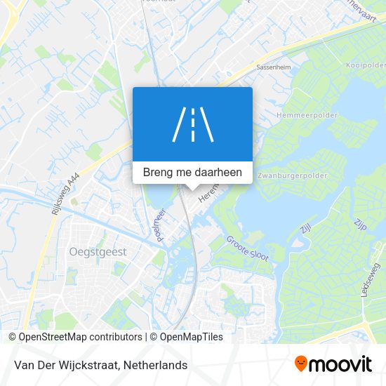 Van Der Wijckstraat kaart