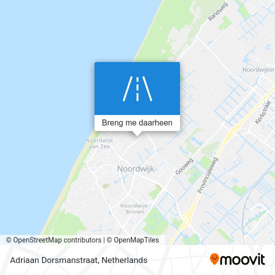 Adriaan Dorsmanstraat kaart