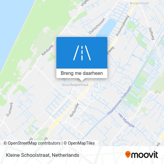 Kleine Schoolstraat kaart