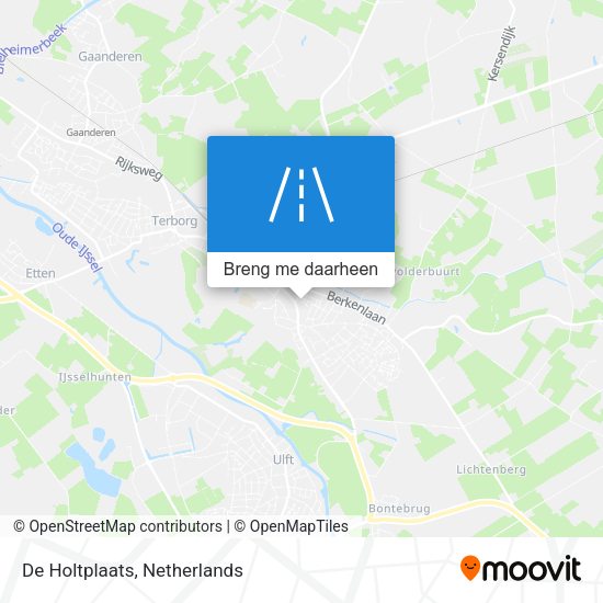 De Holtplaats kaart
