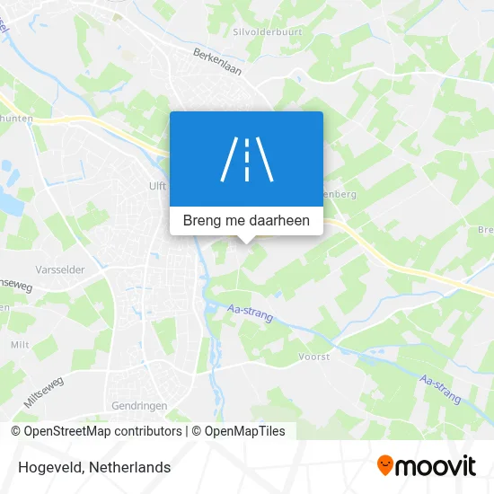 Hogeveld kaart