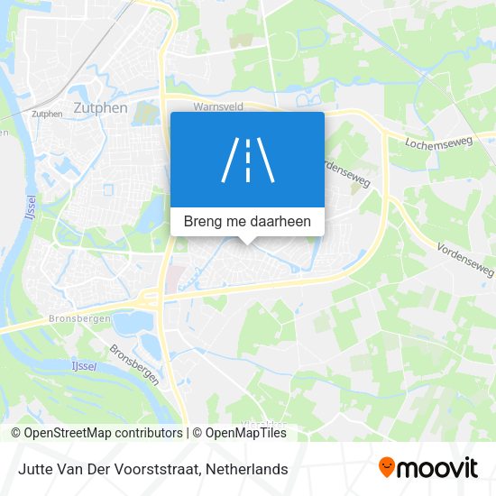 Jutte Van Der Voorststraat kaart