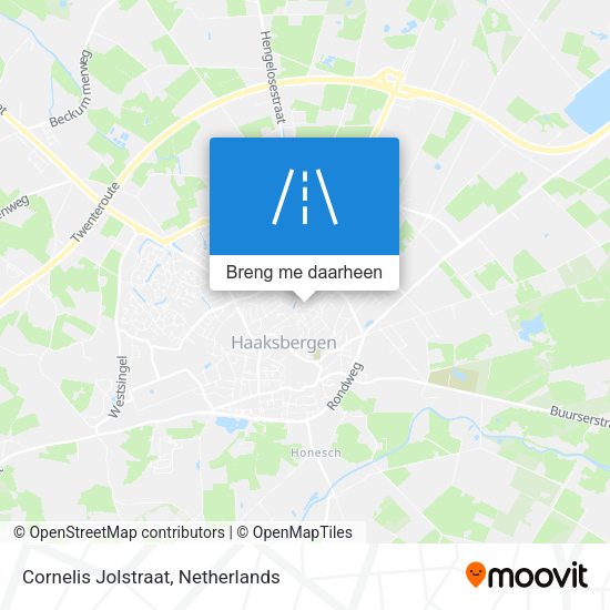 Cornelis Jolstraat kaart