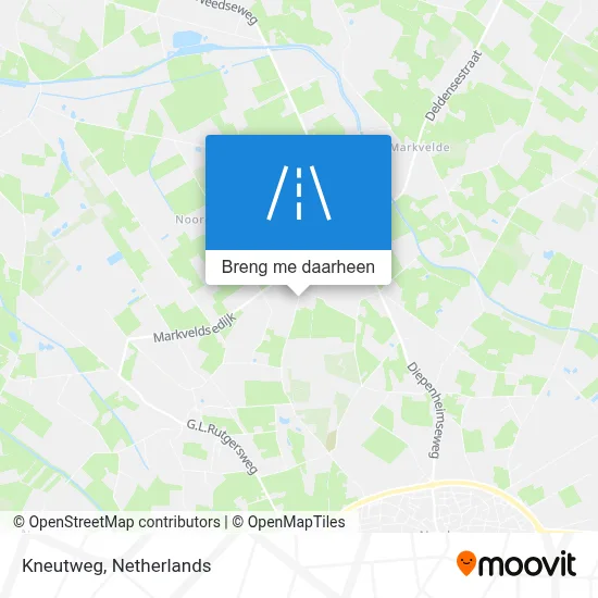 Kneutweg kaart