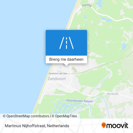Martinus Nijhoffstraat kaart