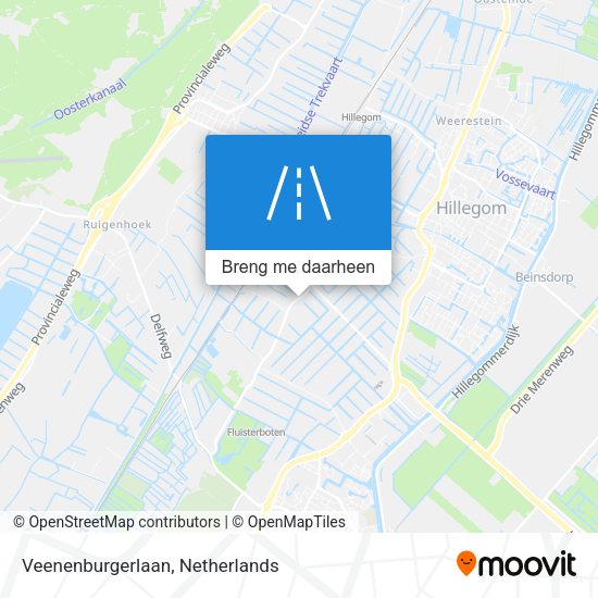 Veenenburgerlaan kaart