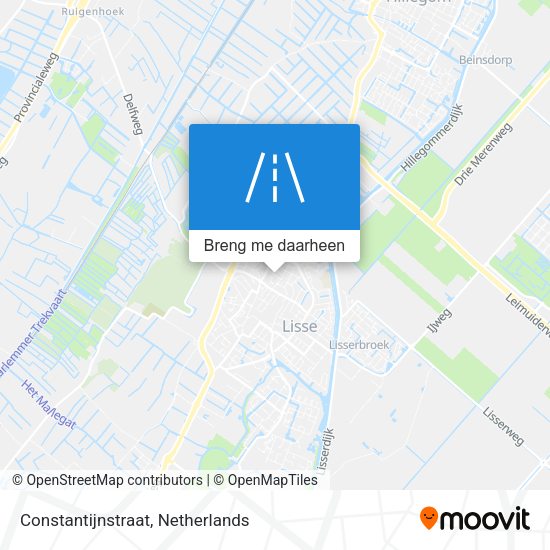 Constantijnstraat kaart