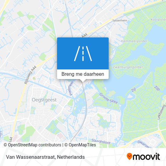 Van Wassenaarstraat kaart