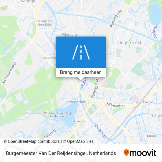 Burgemeester Van Der Reijdensingel kaart