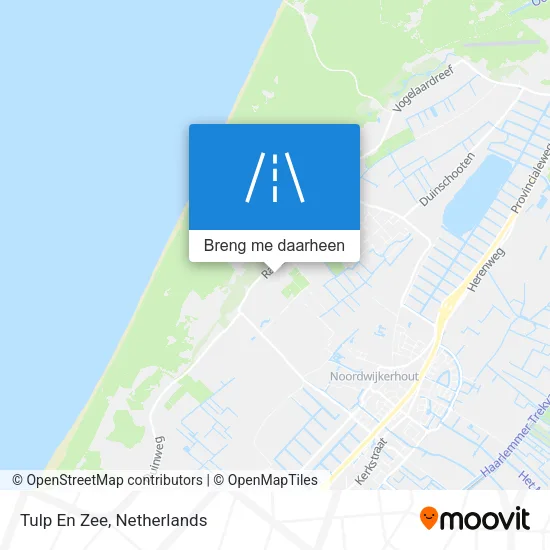 Tulp En Zee kaart