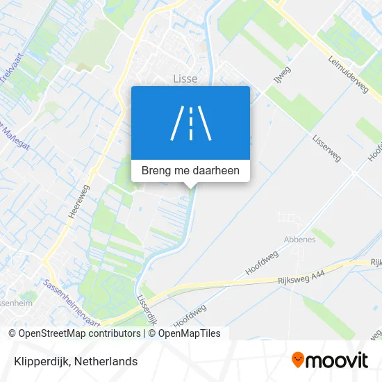 Klipperdijk kaart