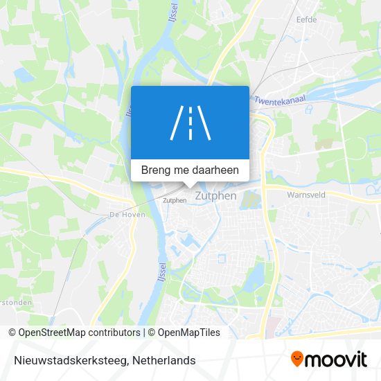 Nieuwstadskerksteeg kaart